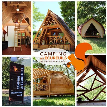 Habitat Createur - Hebergements Insolites Au Camping Municipal "Les Ecureuils" Recoubeau-Jansac Eksteriør billede