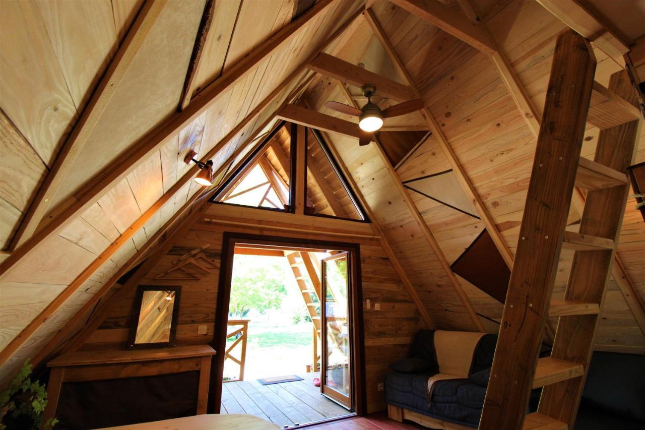 Habitat Createur - Hebergements Insolites Au Camping Municipal "Les Ecureuils" Recoubeau-Jansac Eksteriør billede