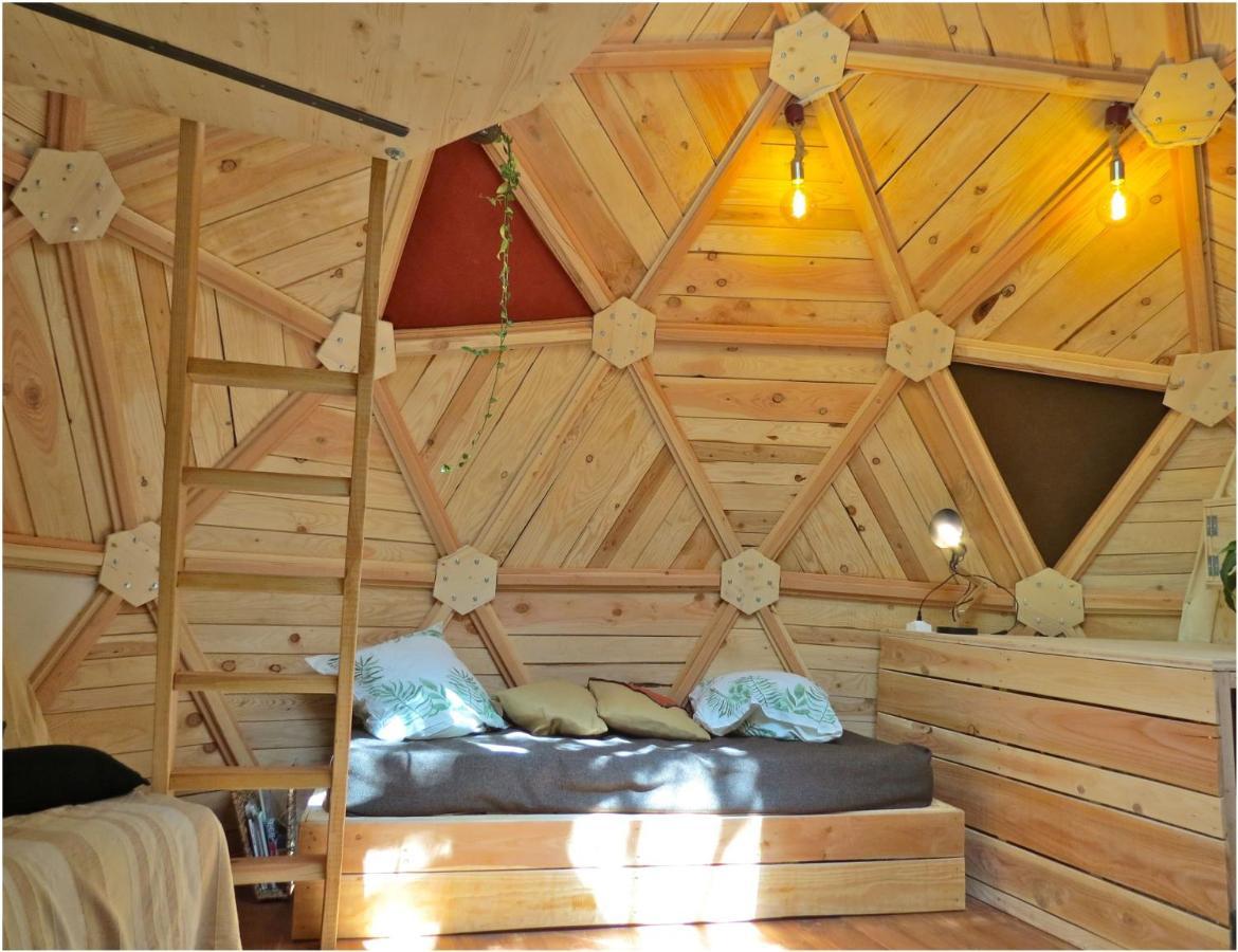 Habitat Createur - Hebergements Insolites Au Camping Municipal "Les Ecureuils" Recoubeau-Jansac Eksteriør billede