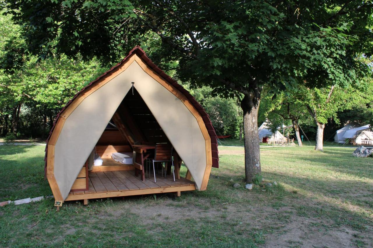Habitat Createur - Hebergements Insolites Au Camping Municipal "Les Ecureuils" Recoubeau-Jansac Eksteriør billede