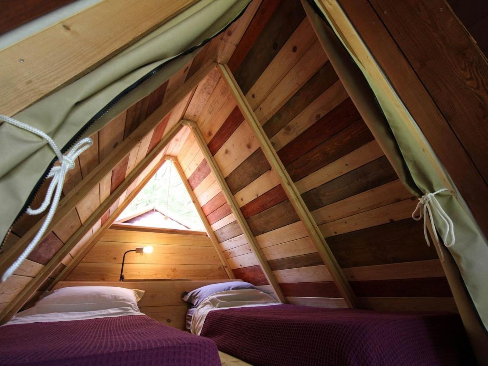 Habitat Createur - Hebergements Insolites Au Camping Municipal "Les Ecureuils" Recoubeau-Jansac Eksteriør billede