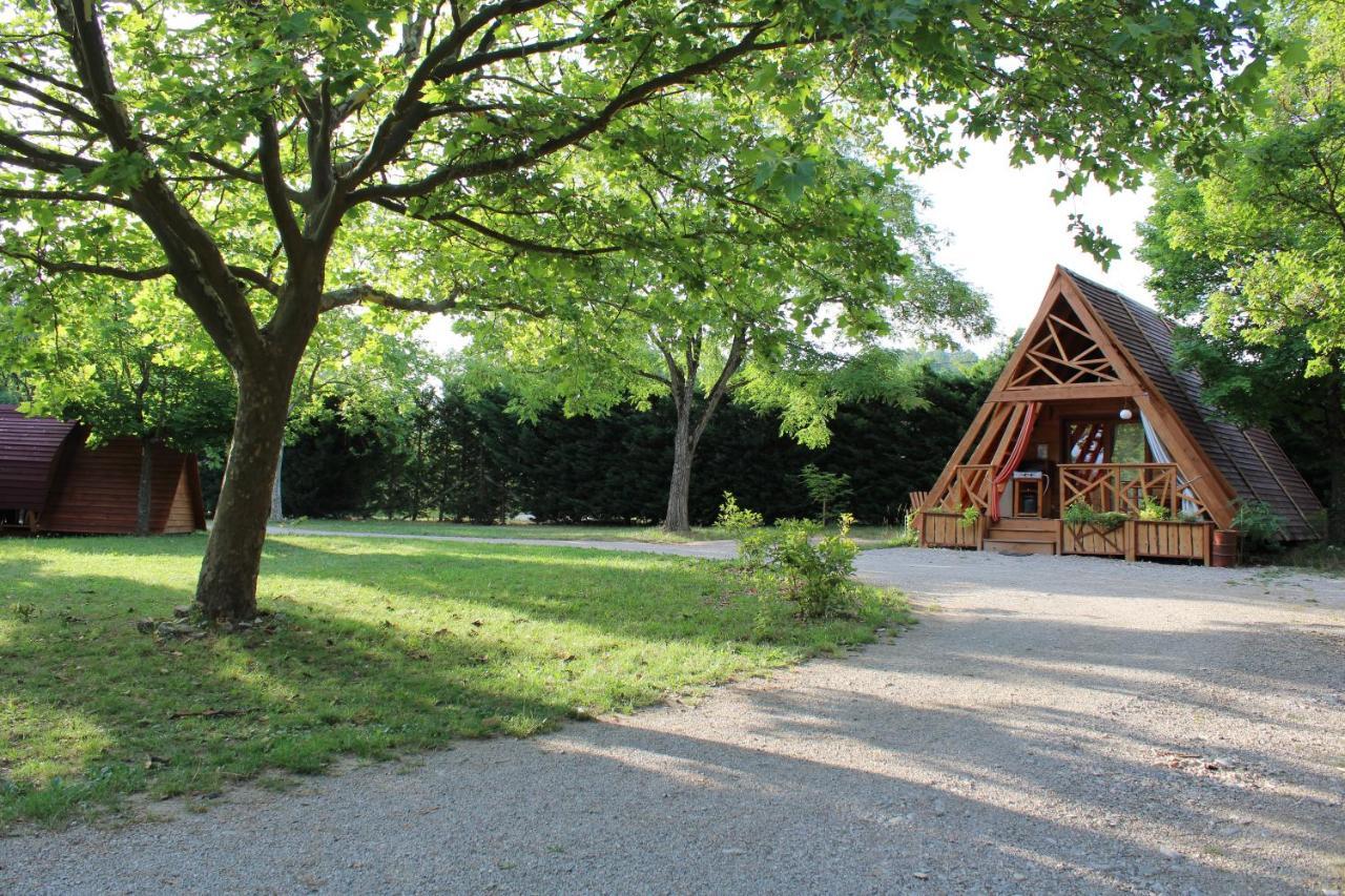Habitat Createur - Hebergements Insolites Au Camping Municipal "Les Ecureuils" Recoubeau-Jansac Eksteriør billede