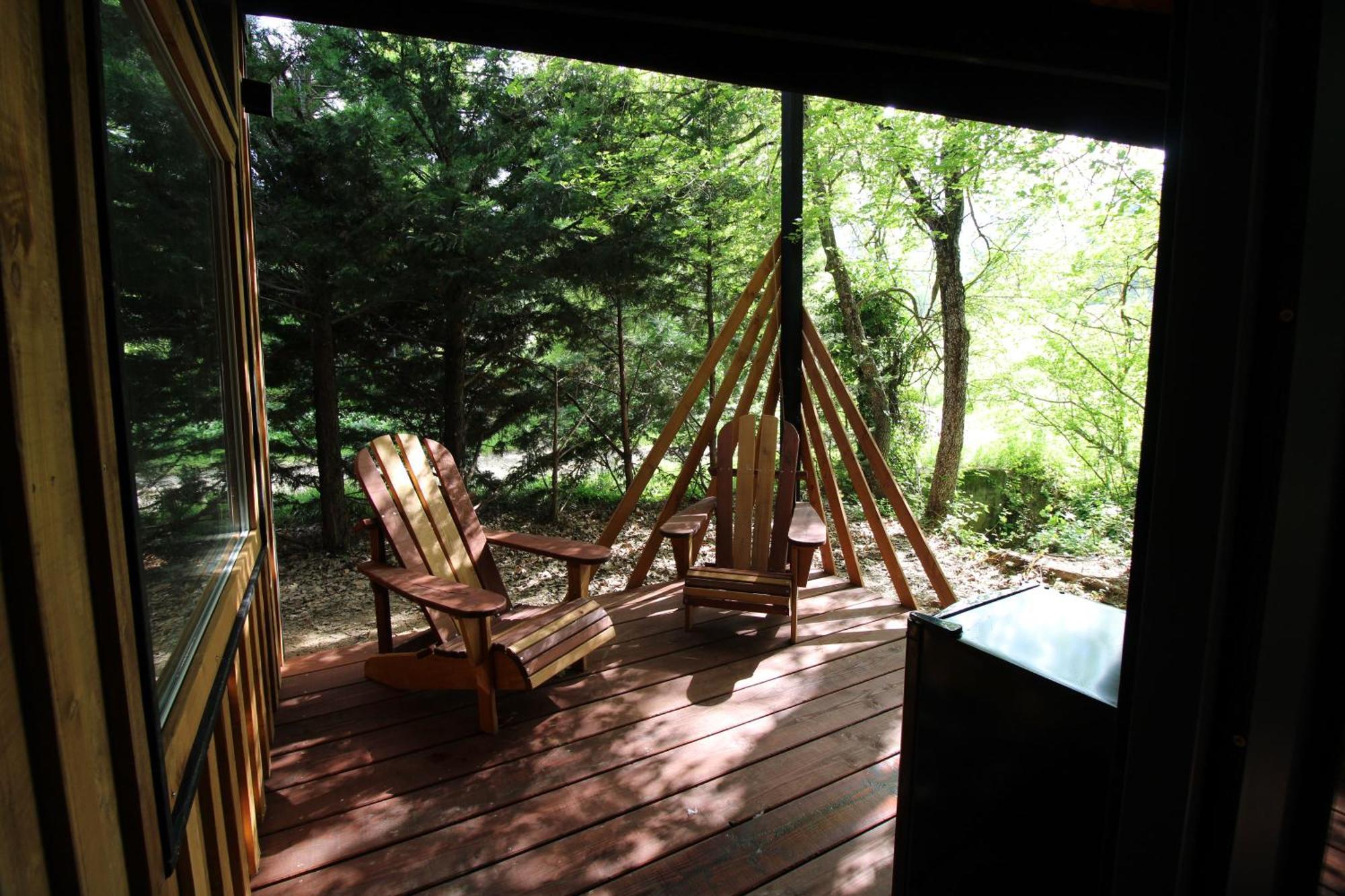 Habitat Createur - Hebergements Insolites Au Camping Municipal "Les Ecureuils" Recoubeau-Jansac Eksteriør billede
